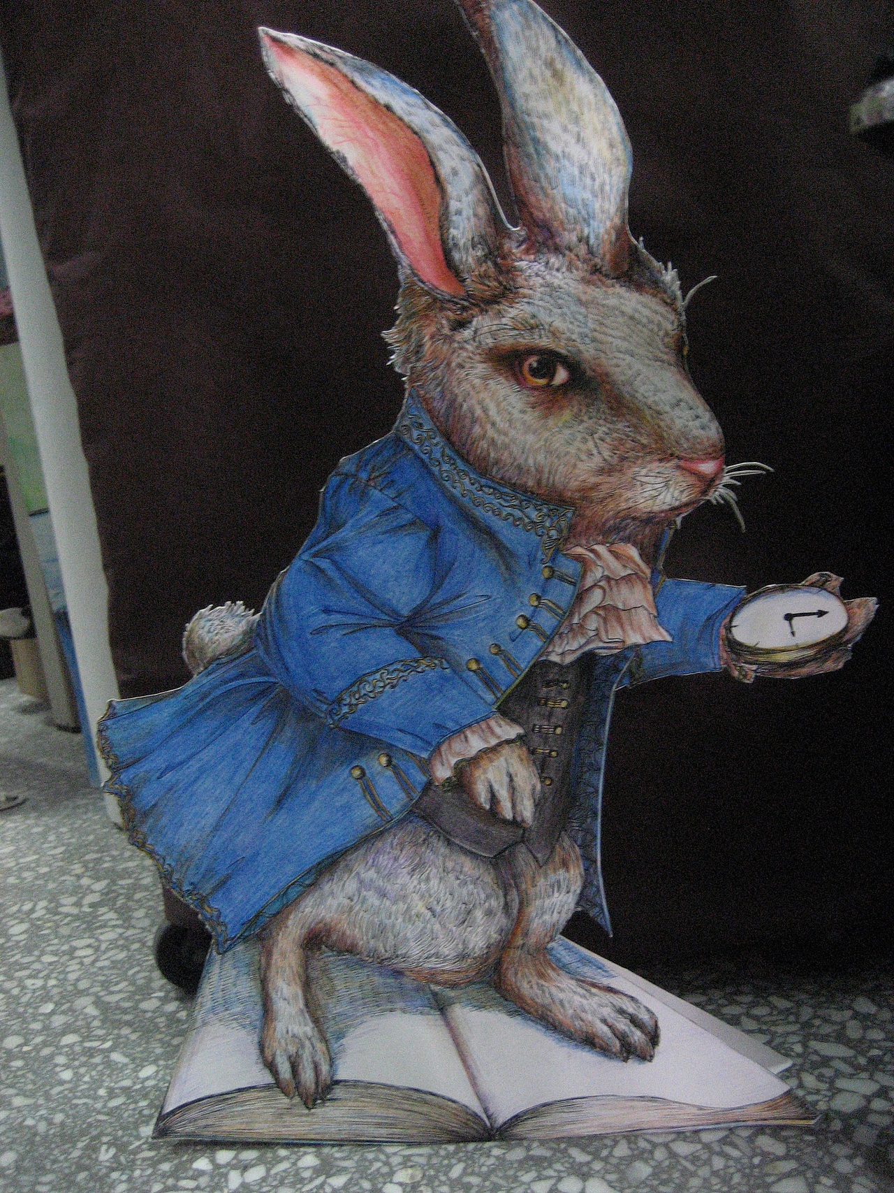 《爱丽丝梦游仙境》手绘插画