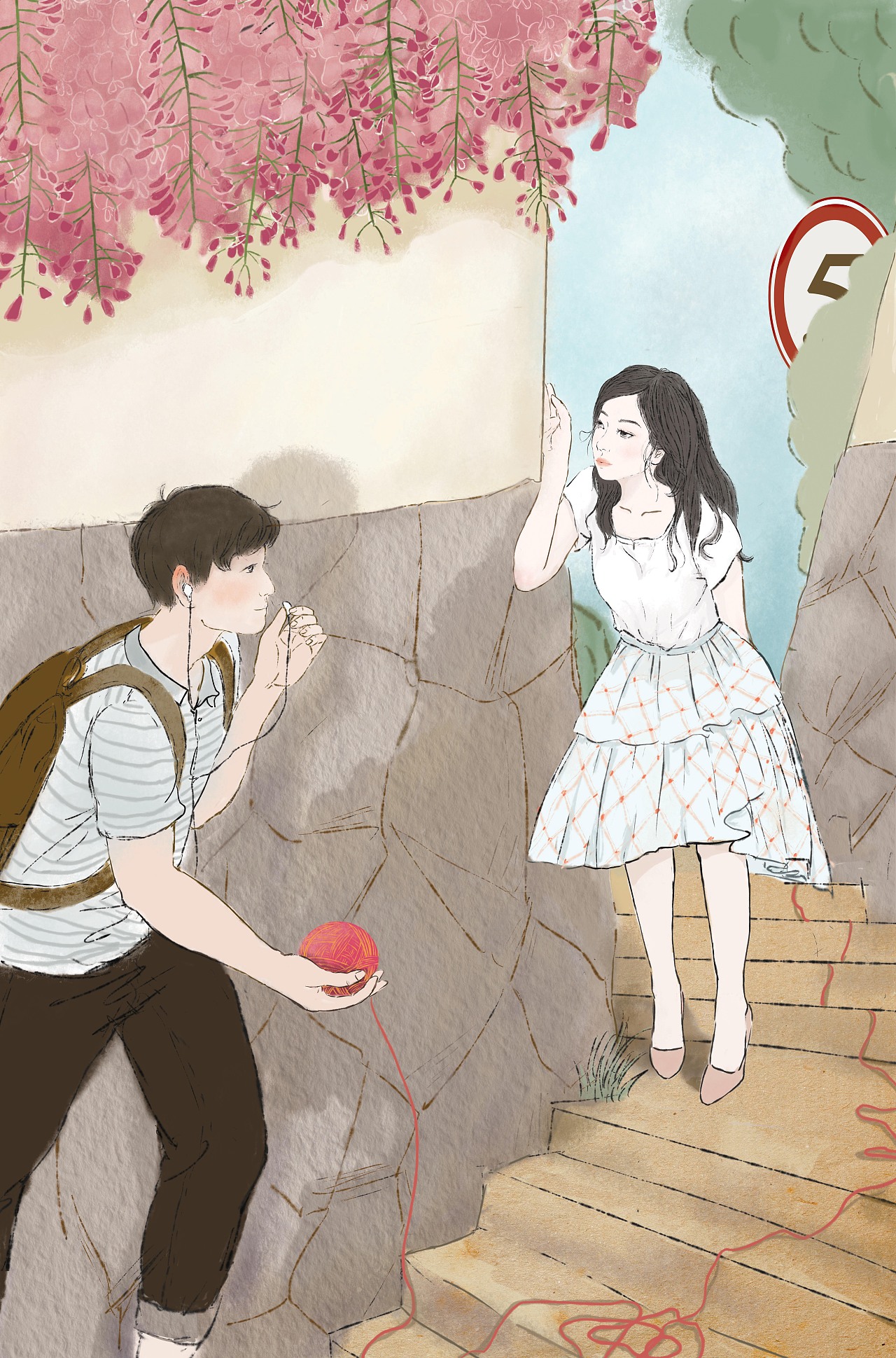 《一见钟情》情人节特刊（图ZMTQ0NTQ5ODMy） - 创作习作 - 站酷设计师禾枝原创素材 - 站酷ZCOOL