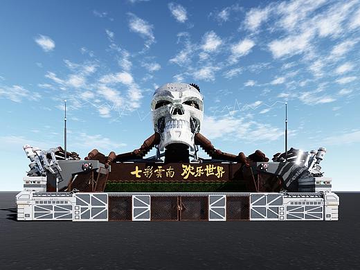 骷髅舞台