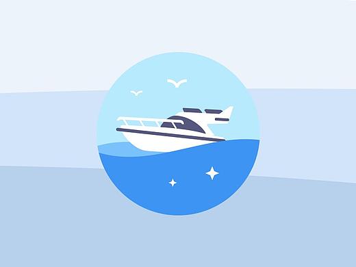 游艇联盟刷新动画