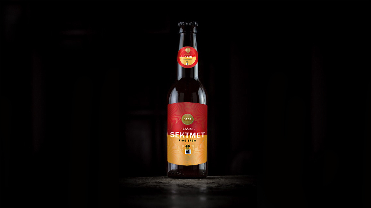 Sekhmet啤酒包装设计