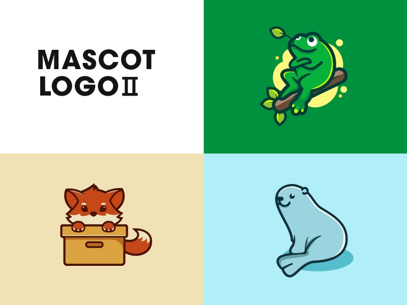 Vector mascots logoⅡ