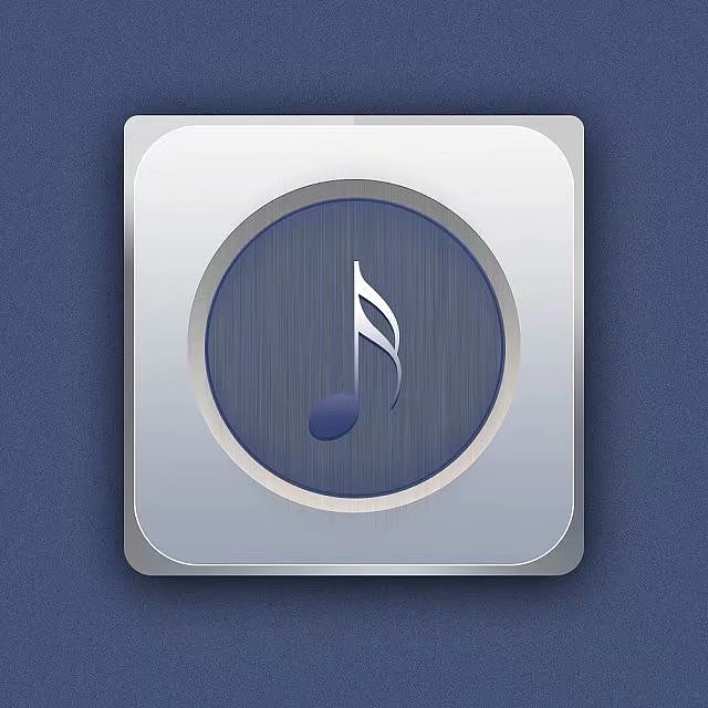 设计音乐主题UI图标(练习模仿)