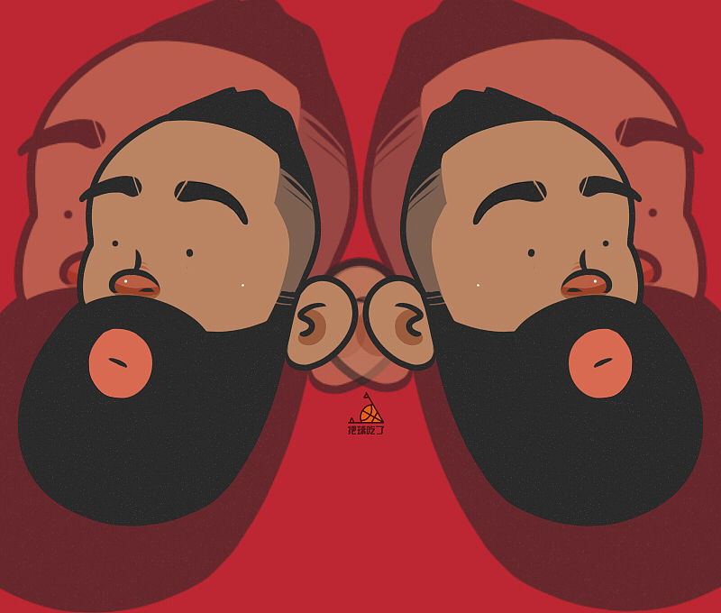 几张NBA球员漫画（图ZOTk4Mzg0NzI=） - 创作习作 - 站酷设计师吃球原创素材 - 站酷ZCOOL