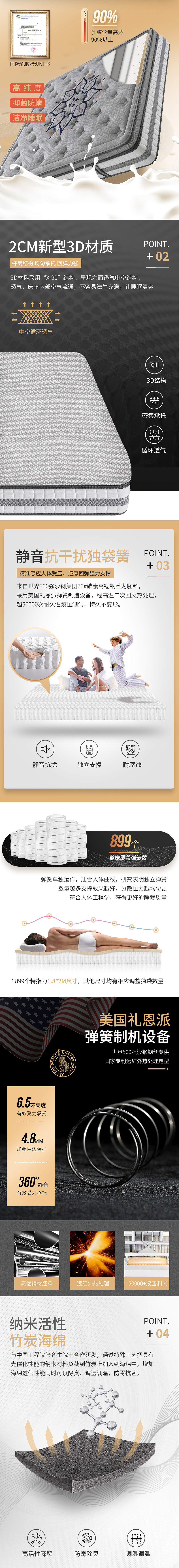 【详情】2019床垫椰棕黄麻乳胶垫酒店宙斯（图ZMTg1NTgxOTUy） - 电商 - 站酷设计师言物无由原创素材 - 站酷ZCOOL