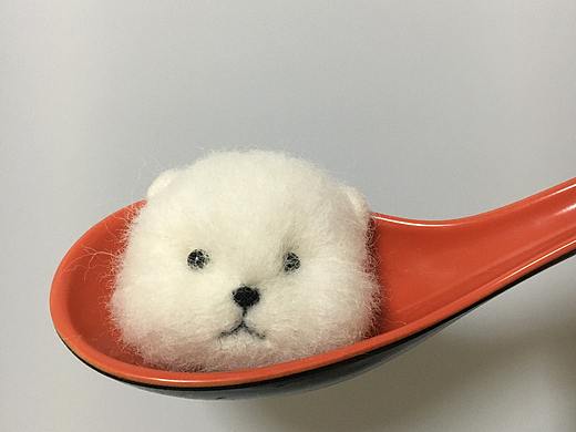 羊毛毡 saka匠的无聊手作隔壁家的小狗