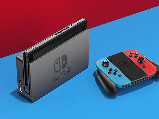 switch产品渲染