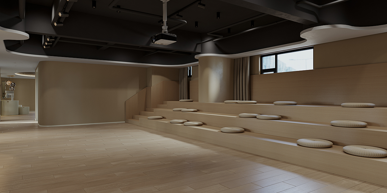 舞蹈教室（图ZMzIwNTIzODI4） - 商业空间设计 - 站酷设计师矩形视觉表现原创素材 - 站酷ZCOOL