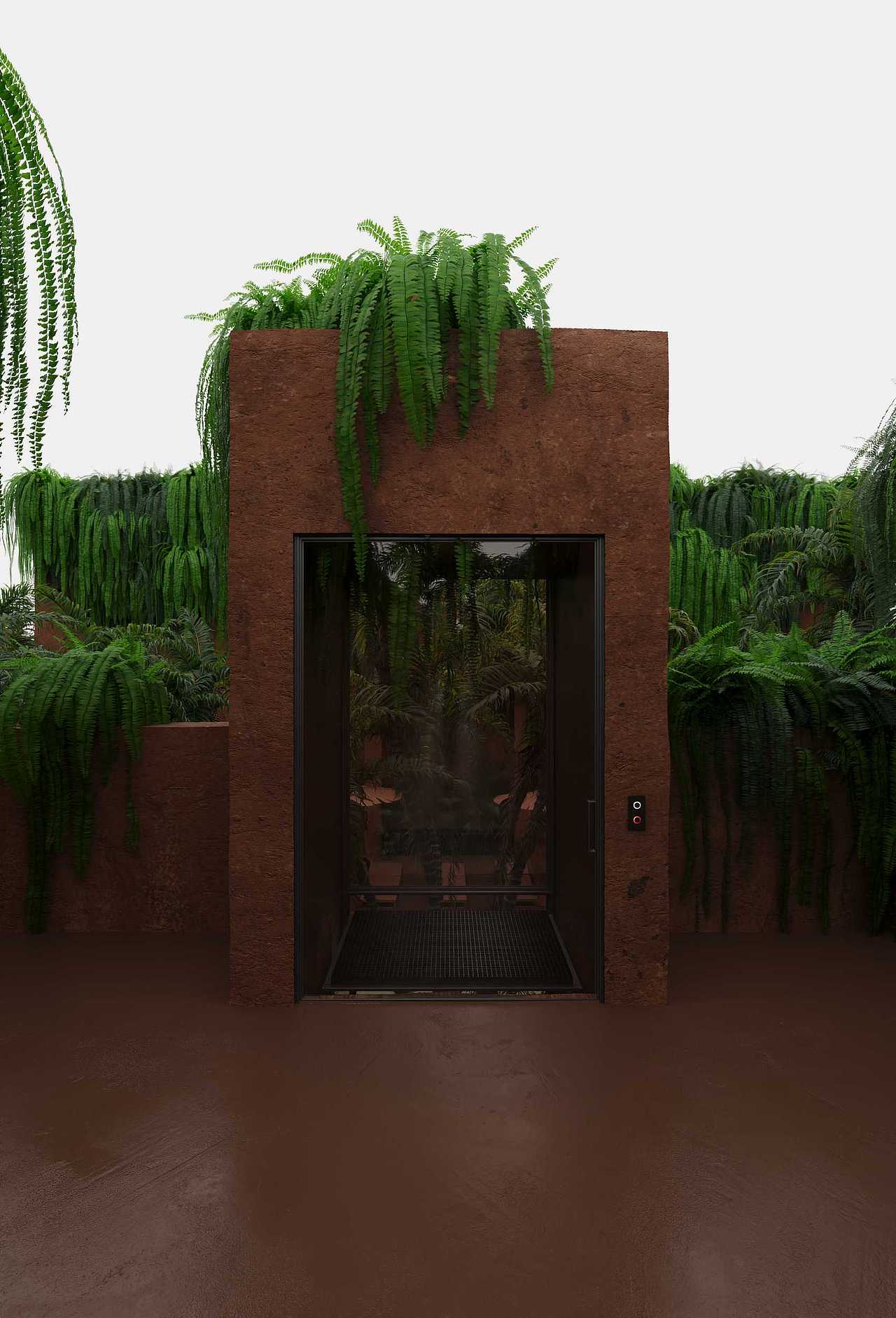 藏身在雨林的餐廳