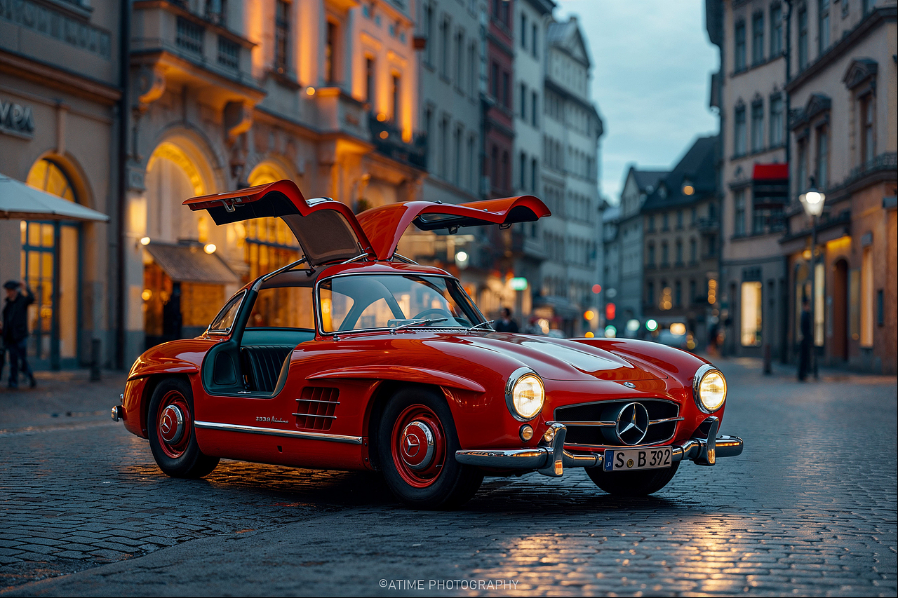 再现经典,Mercedes Benz 300 SL -AIGC