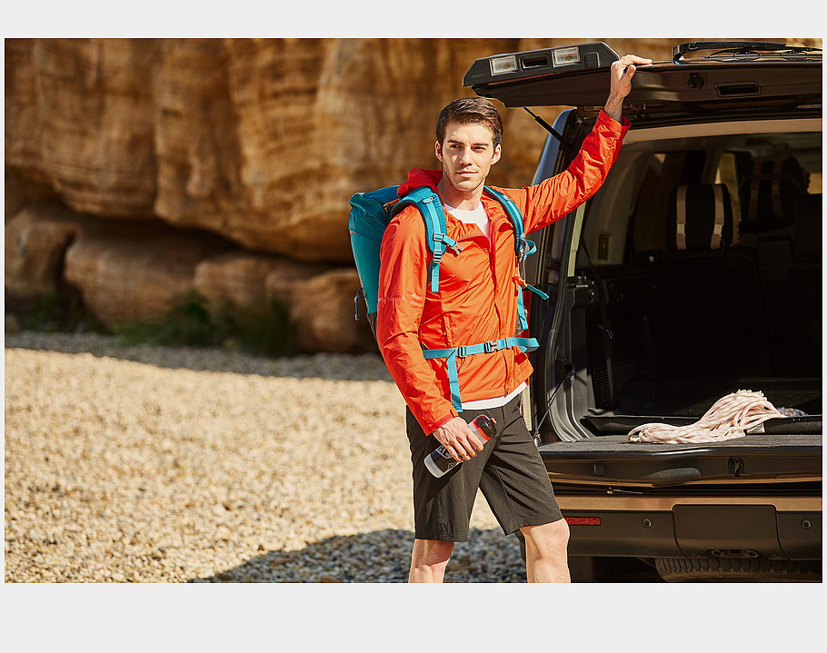 防晒系列时尚防晒衣男装女装户外登山防晒服拍摄制作