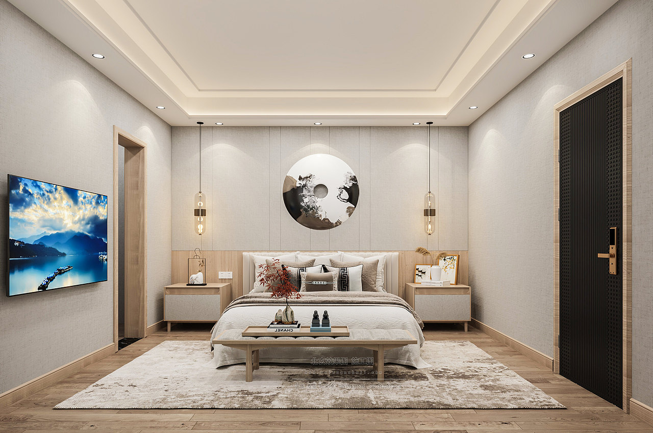 工装酒店设计案例丨将平淡的日子过浪漫些