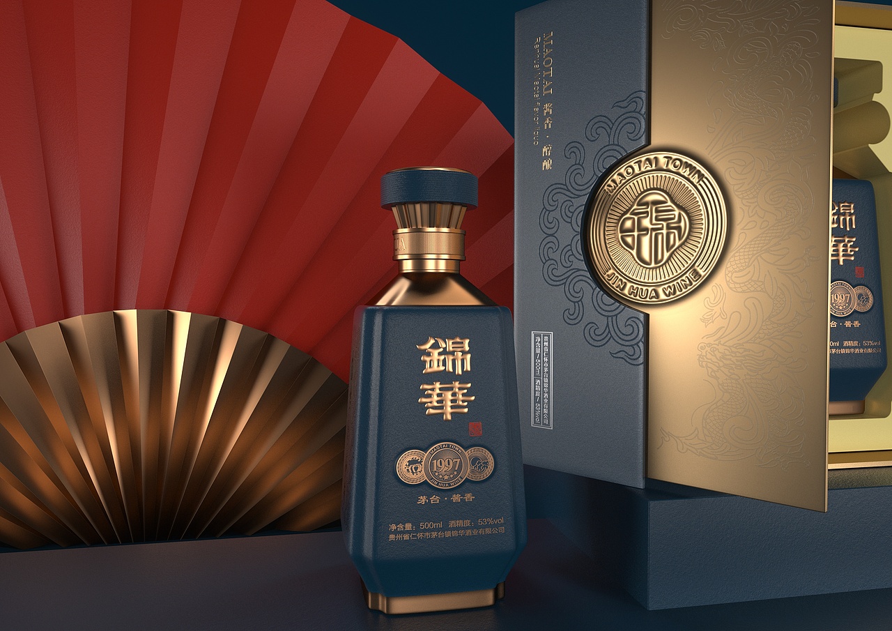 锦华酱香（图ZMjcwNTUwOTk2） - 包装 - 站酷设计师NEERU灵睿原创素材 - 站酷ZCOOL