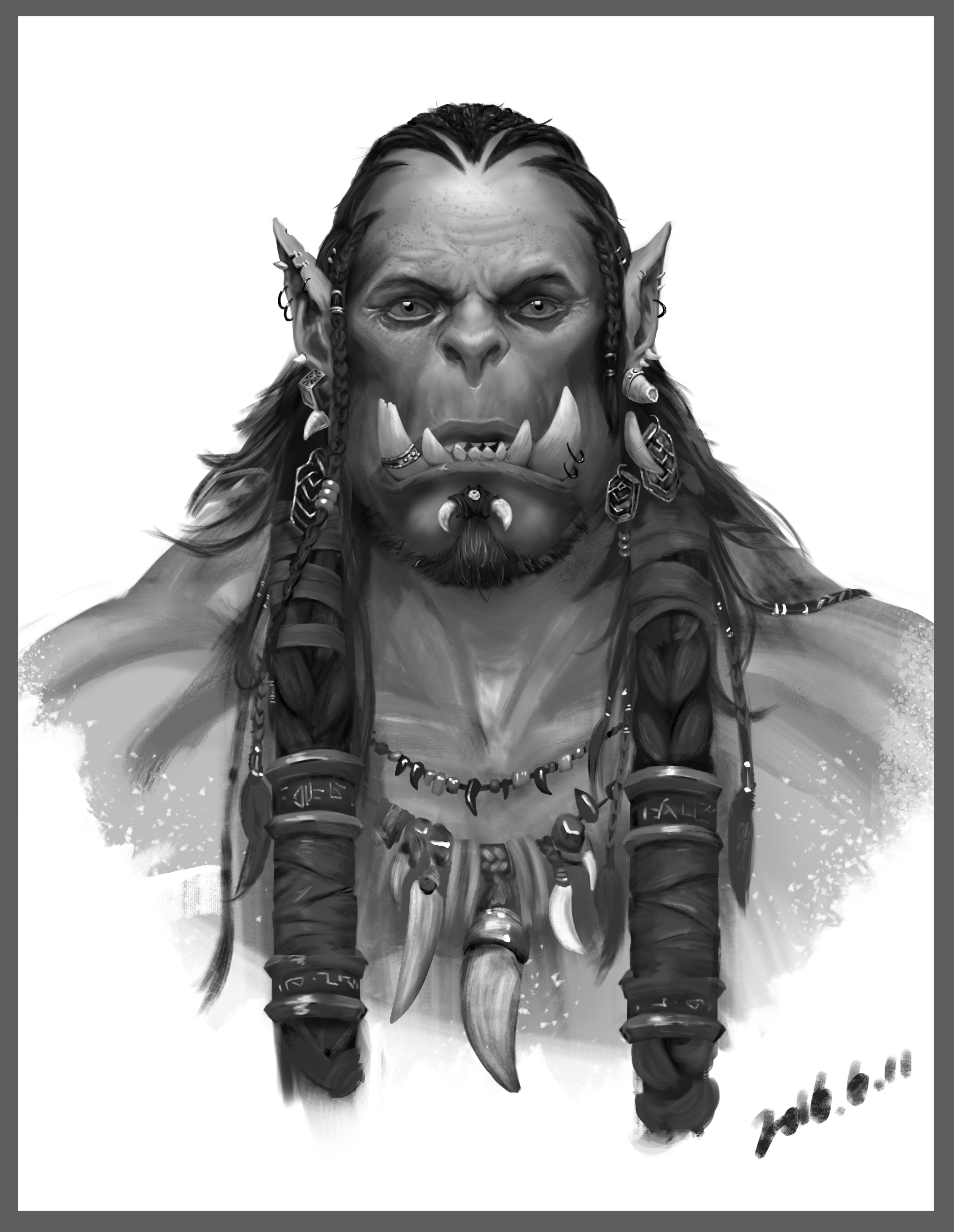 杜隆坦原画设定临摹