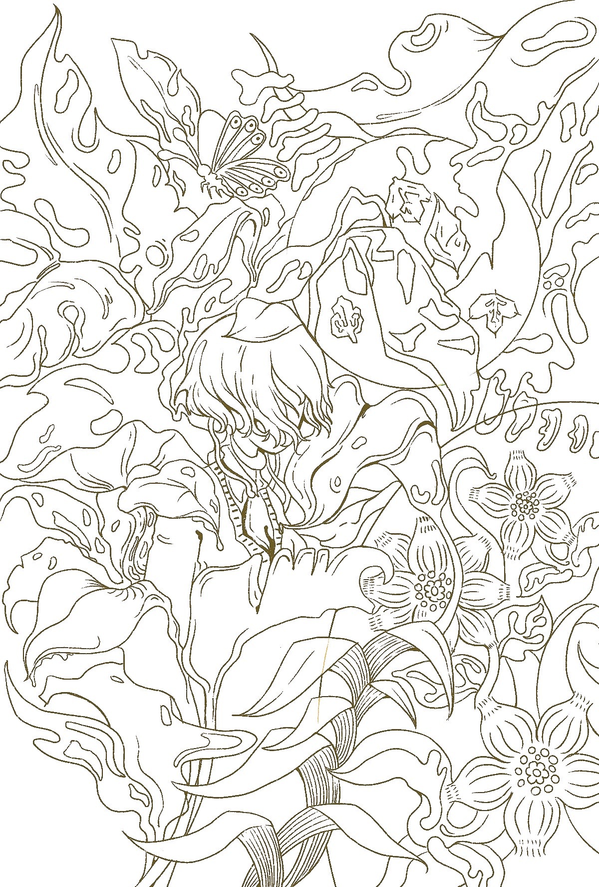 季节插画|左滑请看一键上色
