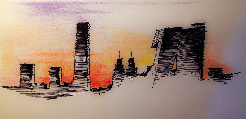 走到哪里画哪里~（图ZMzc0ODIzNDg=） - 建筑设计 - 站酷设计师甜到掉了牙原创素材 - 站酷ZCOOL