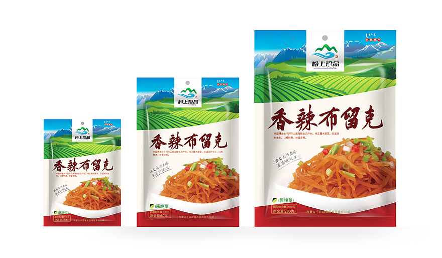 內(nèi)蒙古千百味食品包裝設(shè)計（圖ZMzgxMzkxNzY=） - 包裝 - 站酷設(shè)計師烏蘭塔娜原創(chuàng)素材 - 站酷ZCOOL