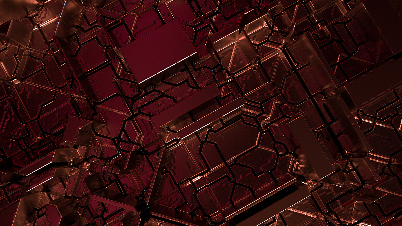 科技感加发光材质练习