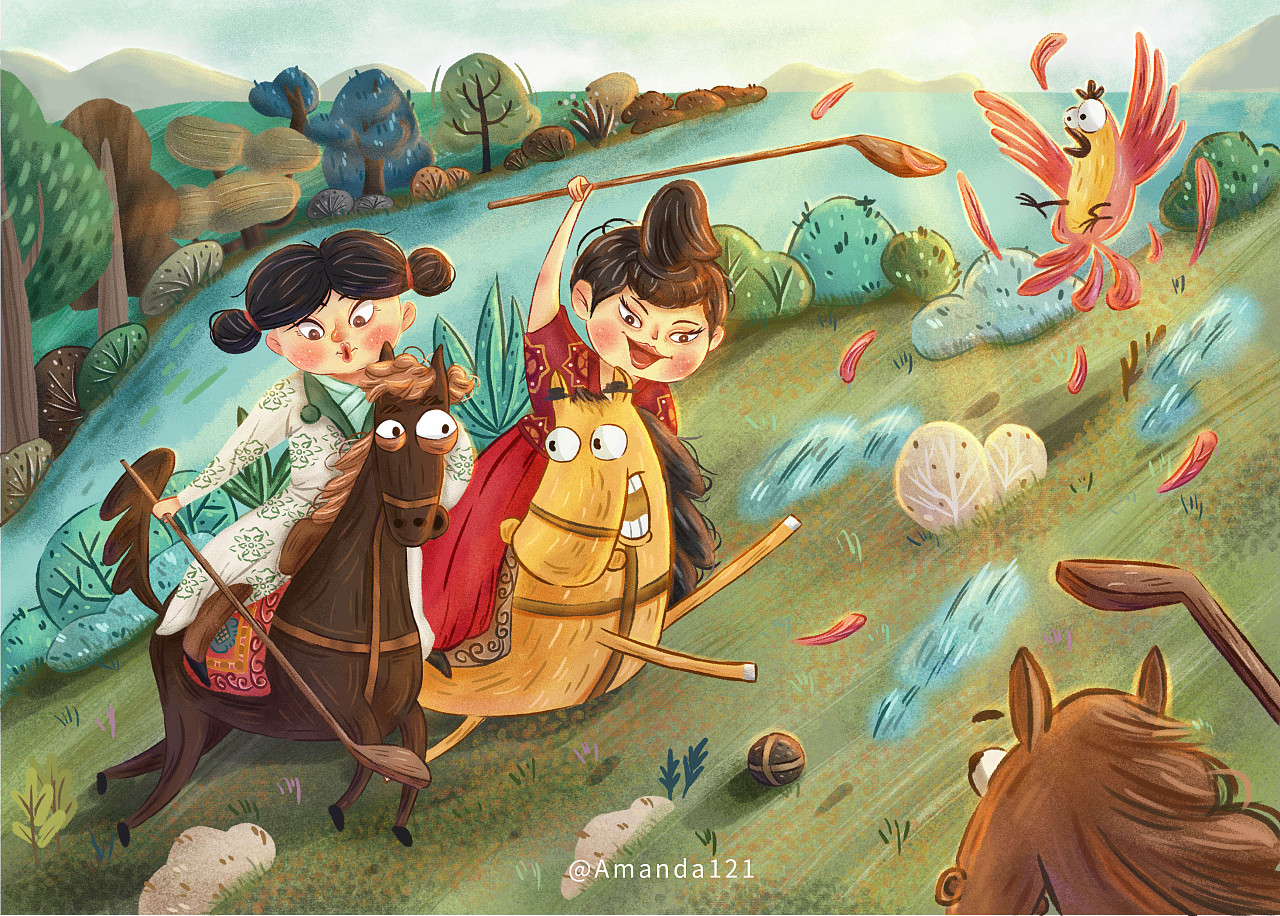 唐朝女性打马球