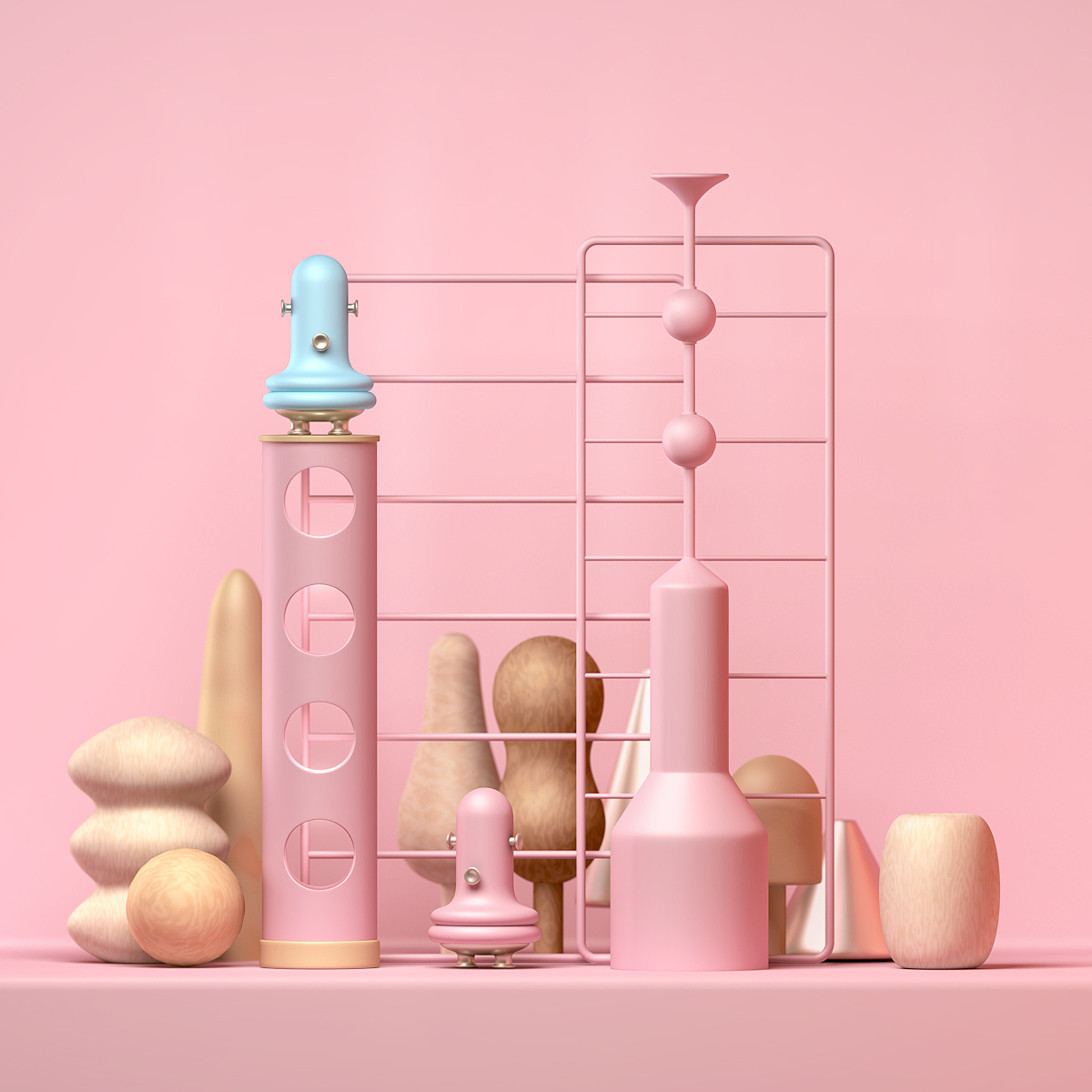 成长练习-学习C4D优秀作品一