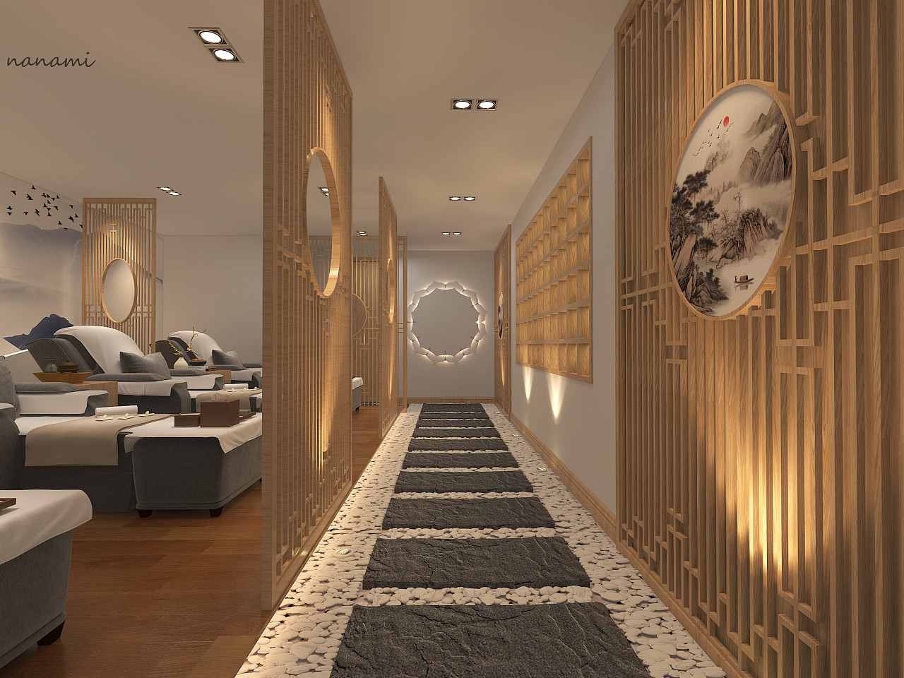 工装——原木美容养生馆