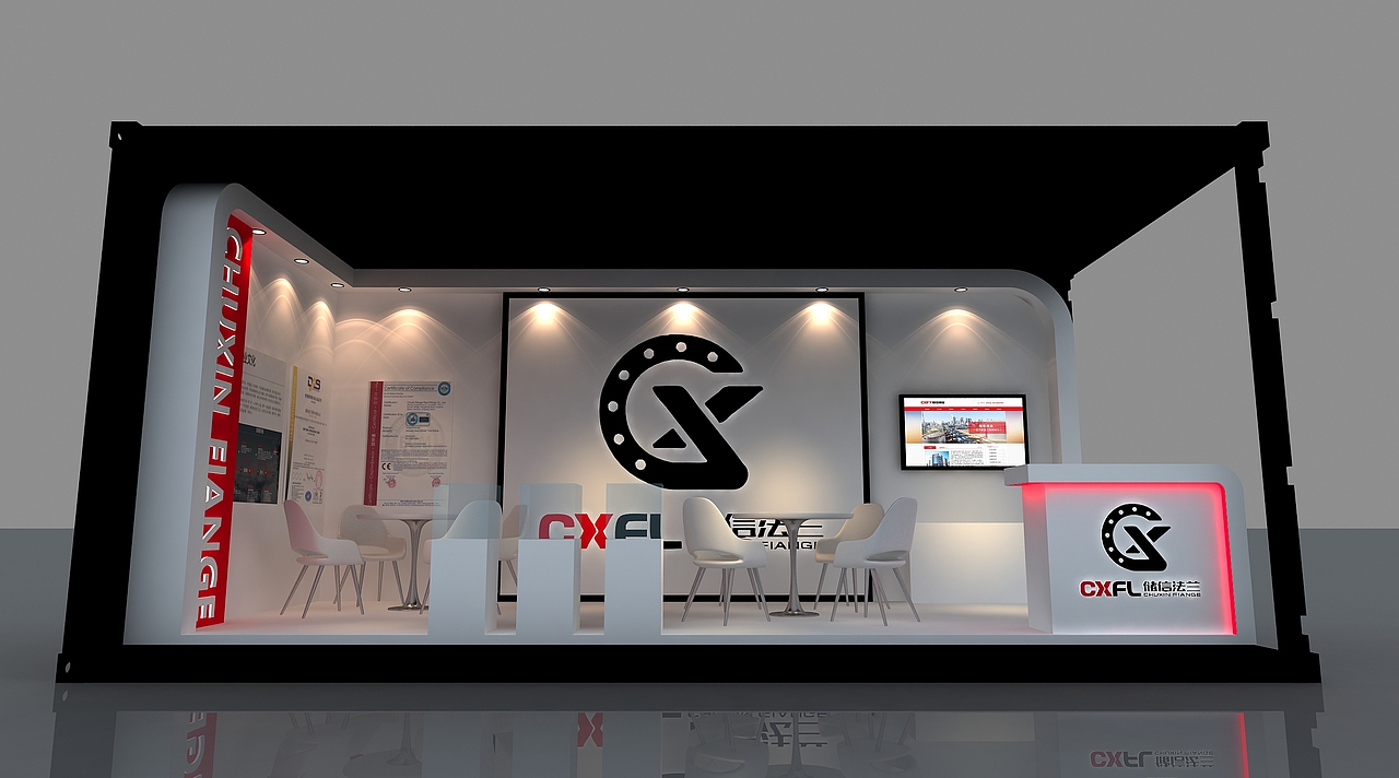 法兰集装箱展会展位