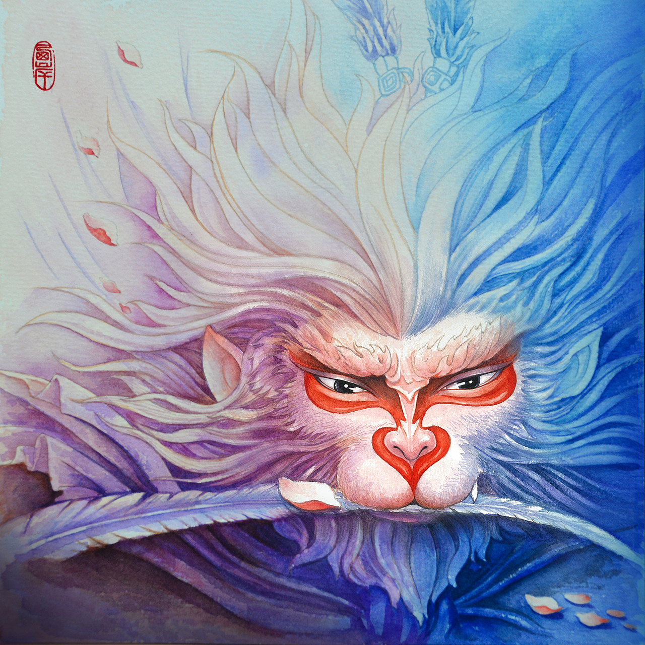 《飞天》蝶原创古风单曲《锦官城》标签悟空水彩齐天大圣添加表情喜欢