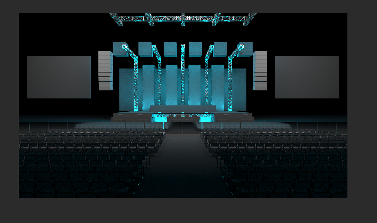 可以以假乱真的虚拟演唱会案例|空间|舞台美术|蔡蔡菜菜菜菜菜菜 - 原