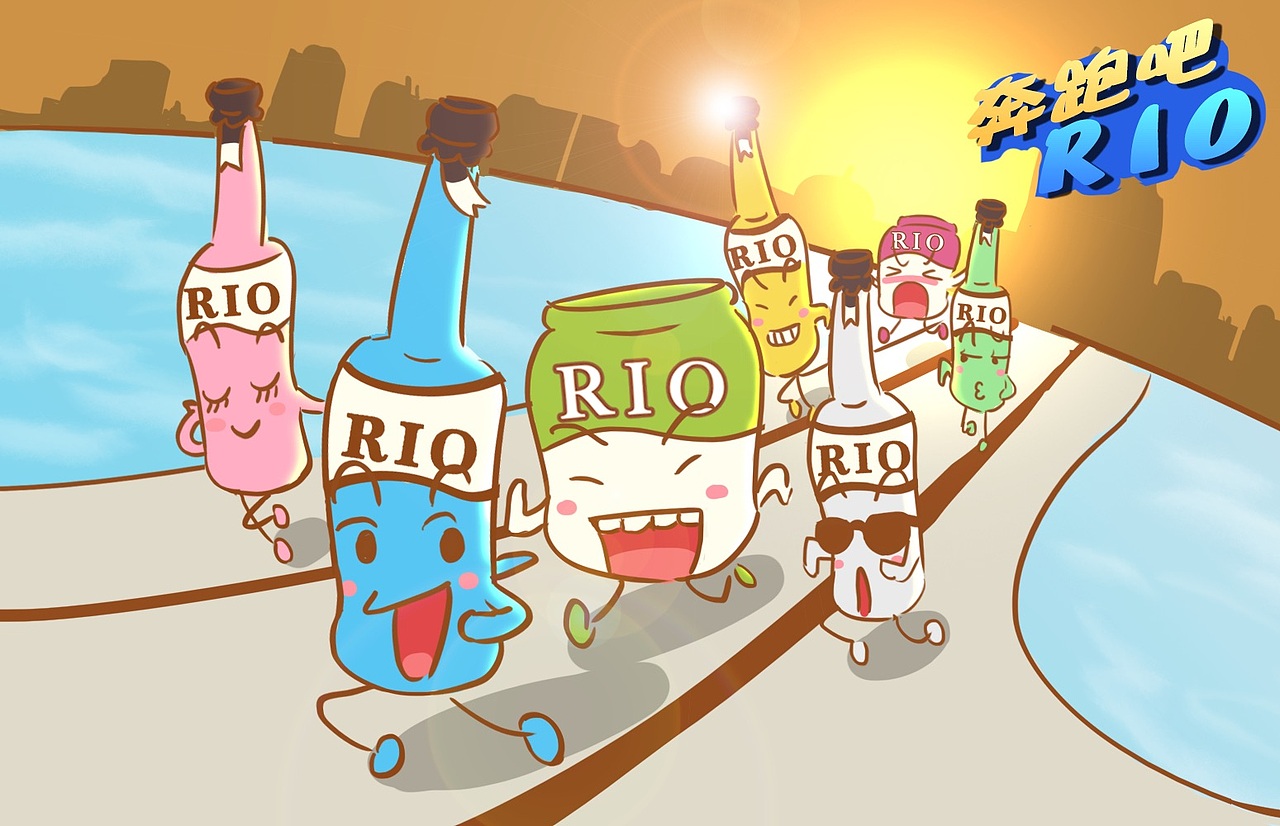 商业漫画插画案例