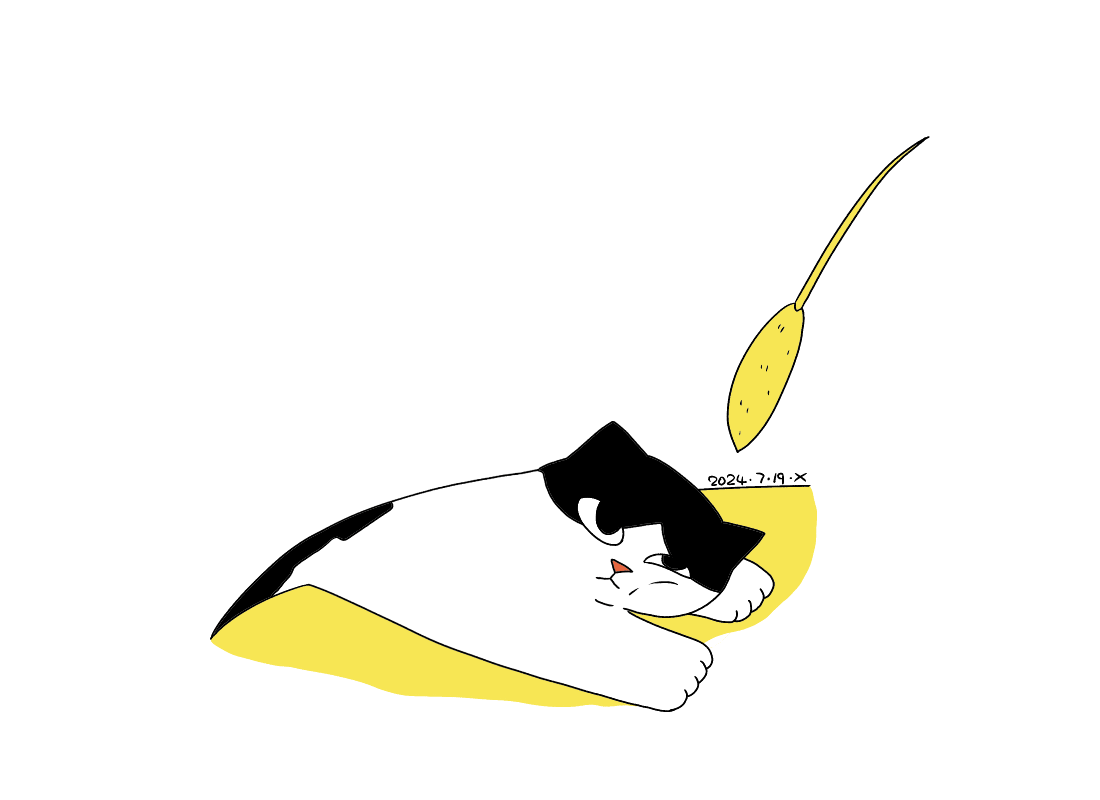 猫咪日常|每日一画第十七弹