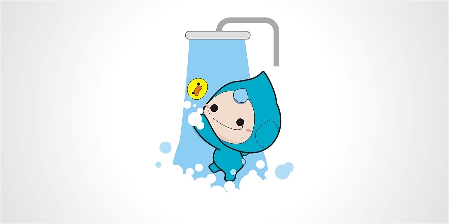 凯立淋浴房卡通形象