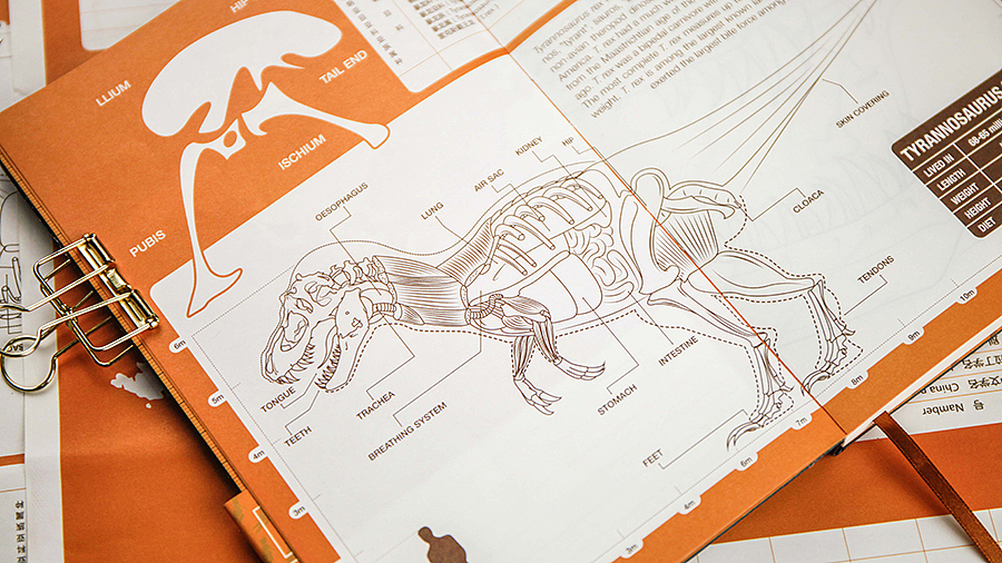Trex古生物笔记本限量版（图ZNjM1NTQ3NzI=） - 书籍/画册 - 站酷设计师Major李茂豪原创素材 - 站酷ZCOOL