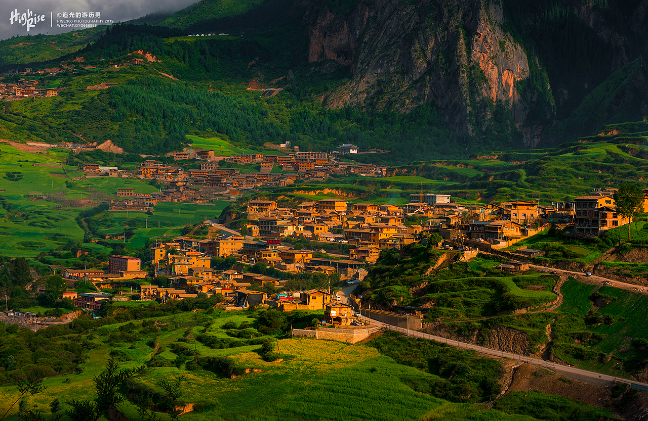 扎尕那的清晨（图ZMTY5MDUzMzY4） - 风光摄影 - 站酷设计师牵马远逸原创素材 - 站酷ZCOOL