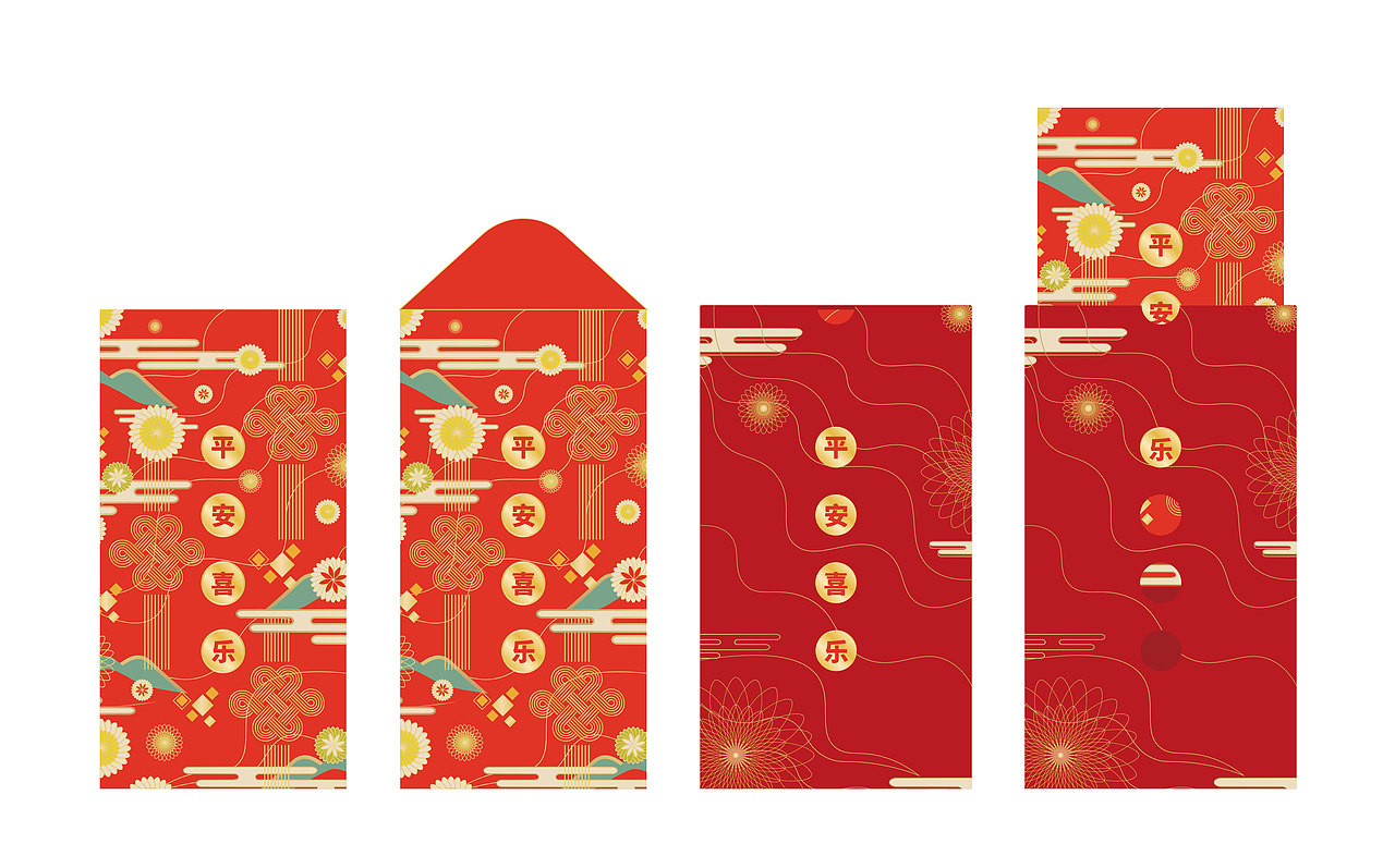 高登国际新年利是封➕对联设计（图ZMjQzNzIwNTA4） - 其他平面 - 站酷设计师Anzee099原创素材 - 站酷ZCOOL