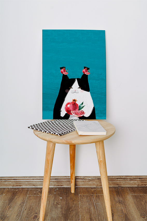 《猫&果》（图ZNjkyNjg2ODQ=） - 概念设定 - 站酷设计师一白米原创素材 - 站酷ZCOOL