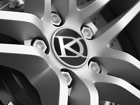 杜克实业轮毂logo设计