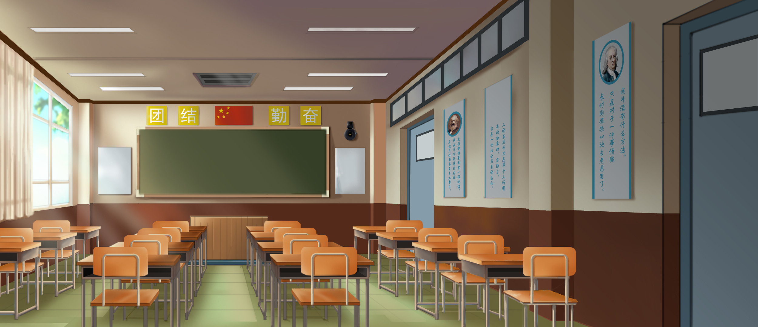 Anime Classroom Wallpapers - Top Free Anime Classroom Backgrounds ...
