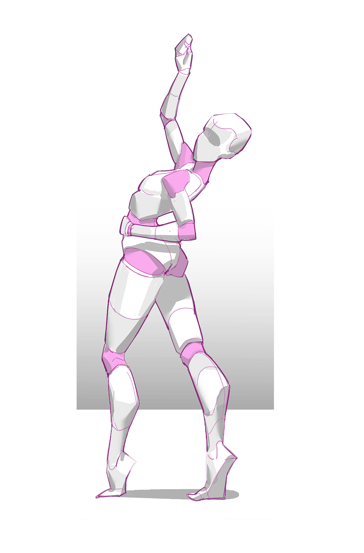 人体动态怎么画？分享一组动态练习素材（图ZMjY4NDE3NTky） - 创作习作 - 站酷设计师大木画画原创素材 - 站酷ZCOOL