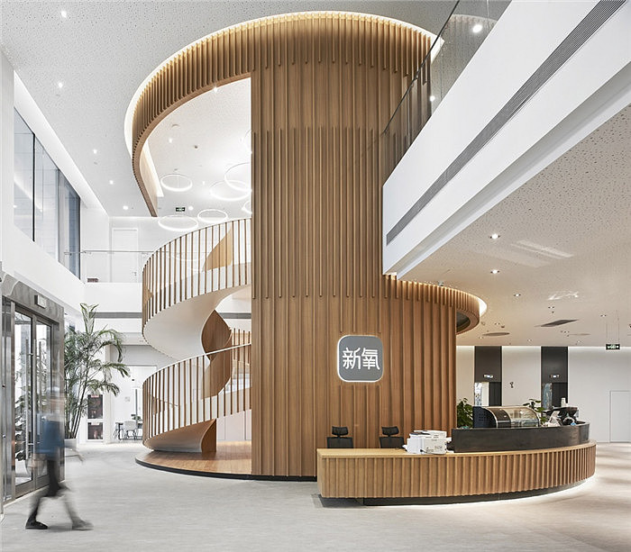 郑州宏钰堂推荐:科技公司办公楼装修设计效果图