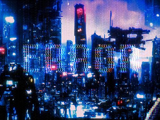 复古赛博美学概念短片《2099》