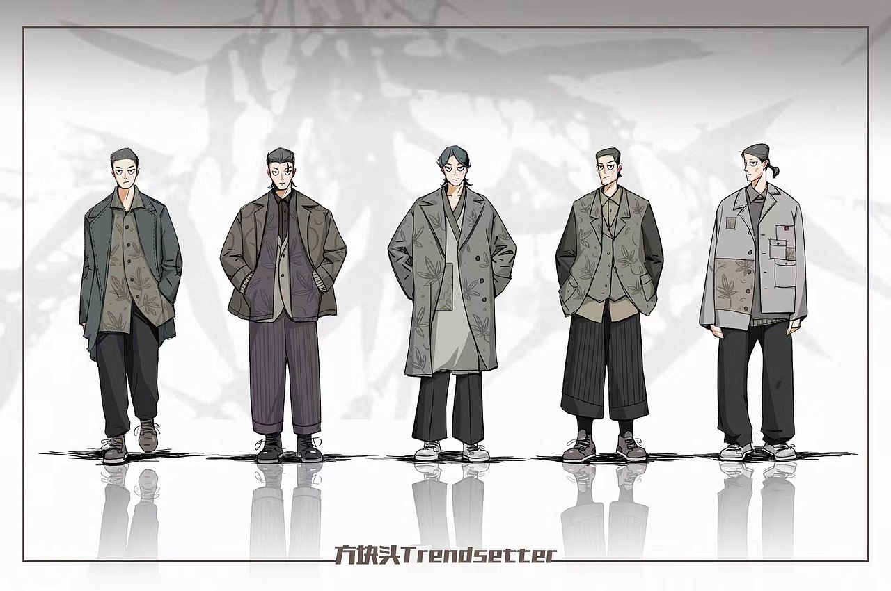 这套服装效果图有点想做手办（图ZMzI0NTE1MDgw） - 休闲/流行服饰 - 站酷设计师林有山原创素材 - 站酷ZCOOL