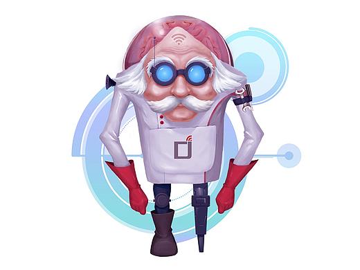 IP形象 口袋博士（个人主页-ZMjkyMjI5MDA=） - IP形象 - 站酷设计师斐斐呀原创素材 - 站酷ZCOOL