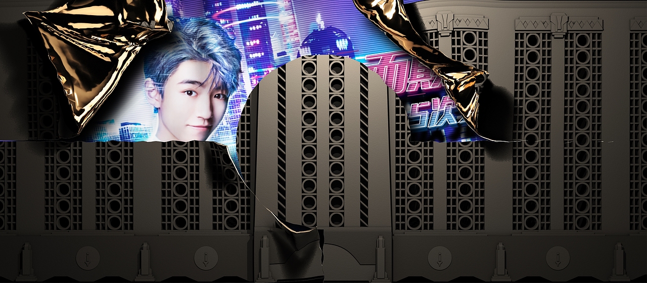 2018 必胜客1933墙体投影