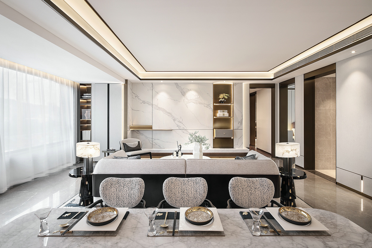 简洁+新中式,超美的东方设计