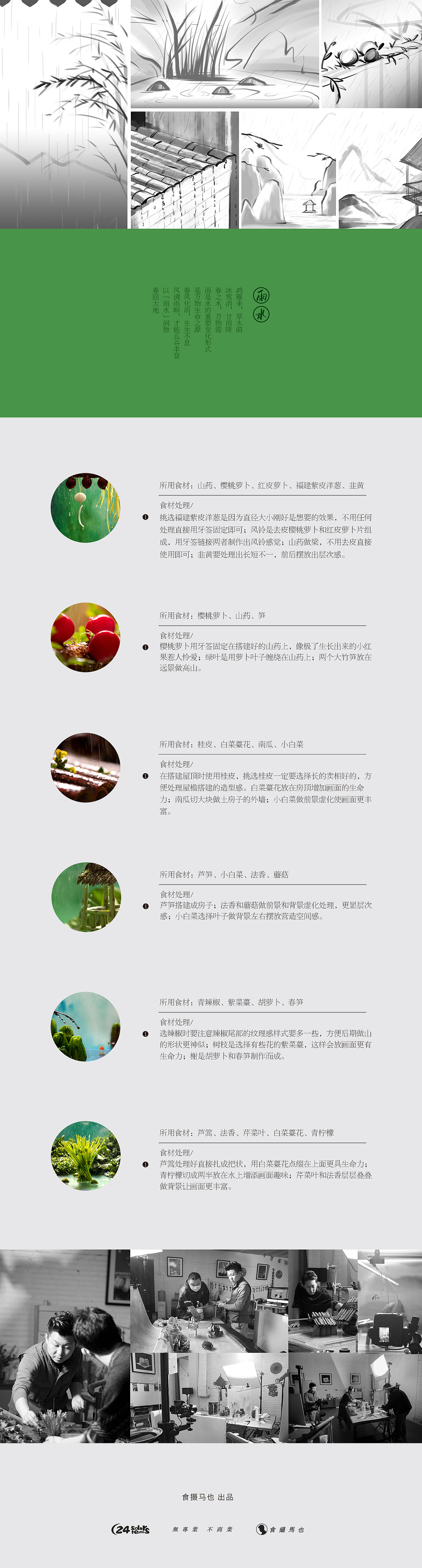 食摄马也·CHINA驰系列 | 廿四节气-雨水