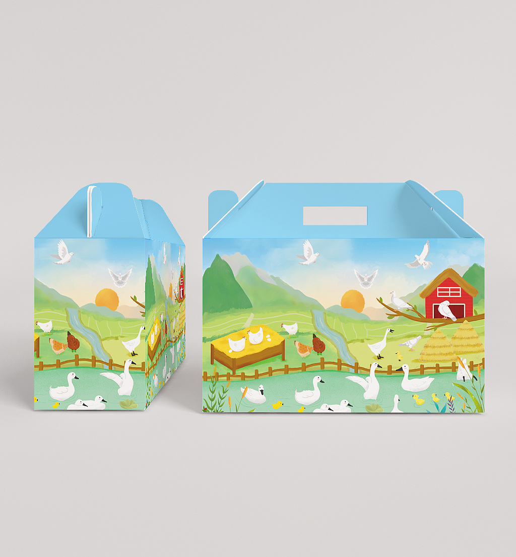 2021品牌插画包装作品集