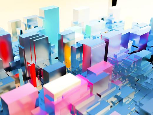 玩一玩 C4D 的分布
