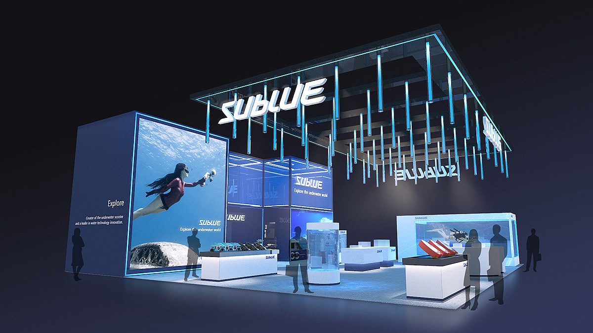 展会展览3d效果图设计（图ZMjA3ODU1MDc2） - 建筑/空间 - 站酷设计师设计小丸子j原创素材 - 站酷ZCOOL