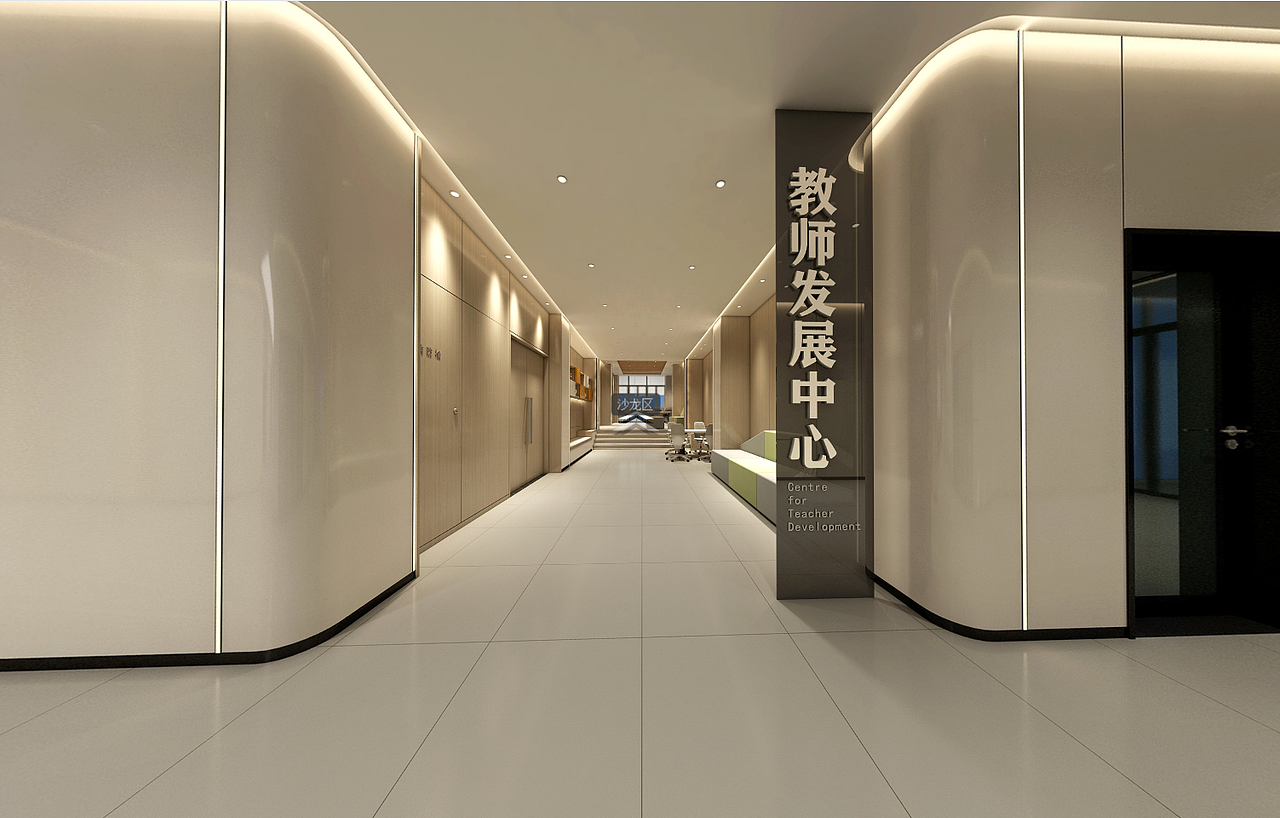 武汉商学院智慧教室效果图（图ZMjc2MTAyMDE2） - 商业空间设计 - 站酷设计师索梵设计原创素材 - 站酷ZCOOL