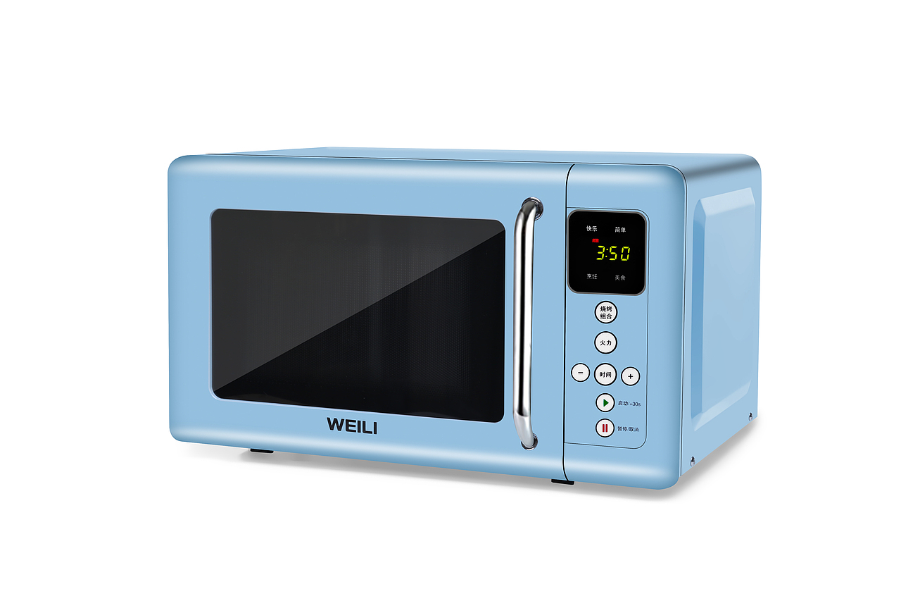 微波炉拍摄精修